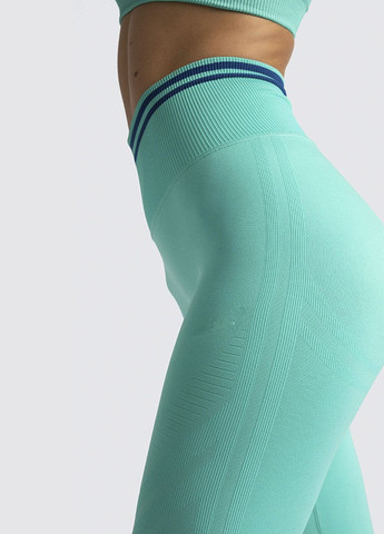 Комплект для фитнеса топ и леггинсы 10525 M голубой Fashion (259015466)