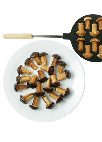 Форма для выпечки грибочков «Гвоздики» с антипригарным / тефлоновым покрытием - 10 грибочков ХЕАЗ (259017058)