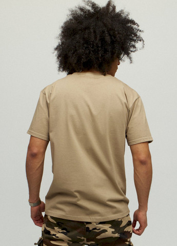 Хаки (оливковая) футболка мужская хаки "швидко - повільно без перерв" YAPPI