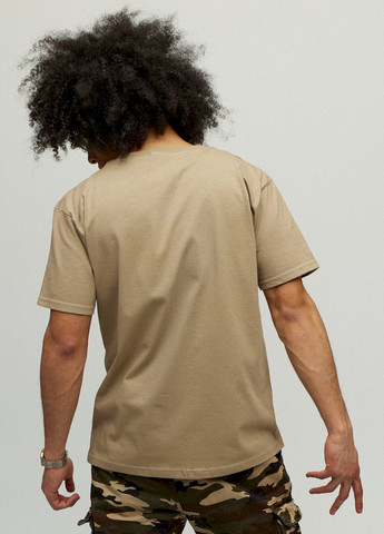 Хаки (оливковая) футболка мужская хаки "ceo,ooo,ooo" YAPPI