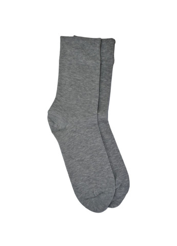 Серые ntf шкарпетки чол. (середньої довжини), р.39-42, light grey melange. набір (3 шт.) MZ однотонные (259038656)
