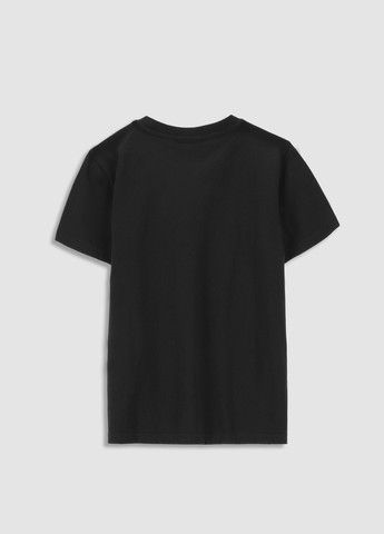 Чорна футболка Coccodrillo