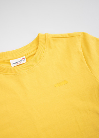 Желтая футболка Coccodrillo