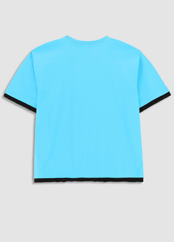 Голубая футболка Coccodrillo