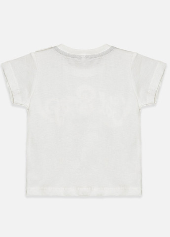 Белая летняя футболка для девочки Difa
