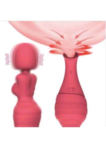 Вібратор у формі силуету жінки Venus De Milo Red CNT (259109988)