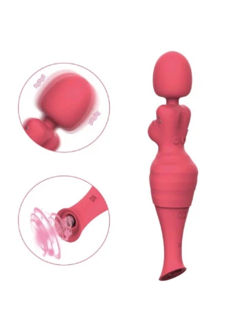 Вібратор у формі силуету жінки Venus De Milo Red CNT (259109988)