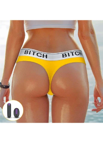 Вибрирующие трусики Bitch 34~38 inch waist Large Lovetoy (259110277)