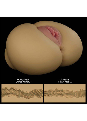 Реалистичный мастурбатор вагина с анусом Streetgirls №12 Lovetoy (259110137)