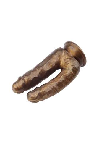 Двойной фаллоимитатор на присоске Dick Cumming Chisa (259110100)