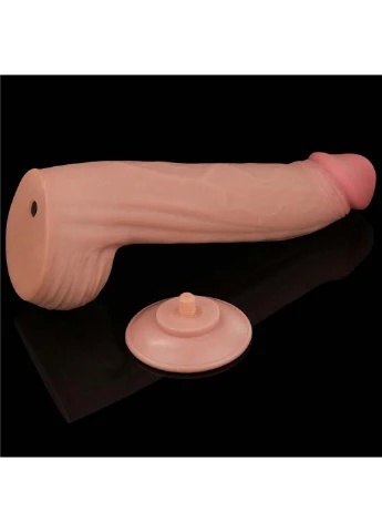 Фаллоимитатор со сьемной присоской King Sized Sliding Skin Dual Layer Dong 12.0 Lovetoy (259110125)