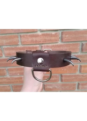 Кожаный ошейник M(30-44 см) Lockdog (259093786)