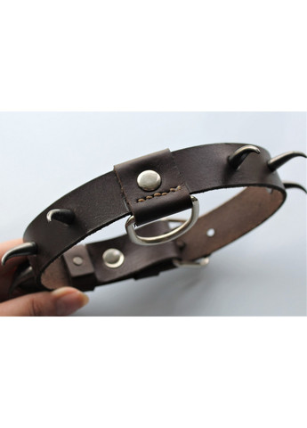 Кожаный ошейник M(30-44 см) Lockdog (259093786)