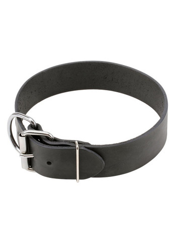 Классический ошейник из натуральной кожи XL(56-70 см) Lockdog (259090971)