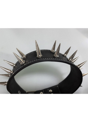 Шкіряний нашийник з шипами XL(56-70 см) Lockdog (259092038)