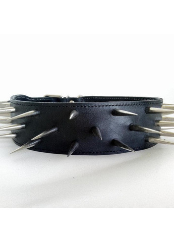 Захисний шкіряний нашийник ручної роботи XL(56-70 см) Lockdog (259092048)