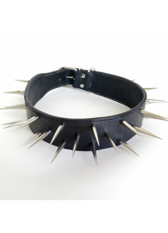 Захисний шкіряний нашийник ручної роботи XL(56-70 см) Lockdog (259092048)