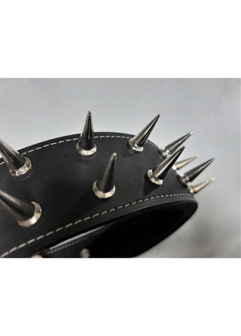 Кожаный ошейник с шипами L(45-55 см) Lockdog (259092075)