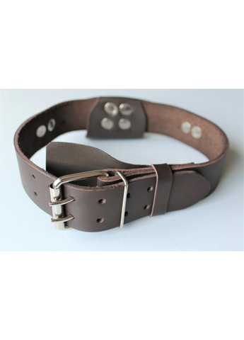 Шкіряний нашийник ручної роботи L(45-55 см) Lockdog (259090951)