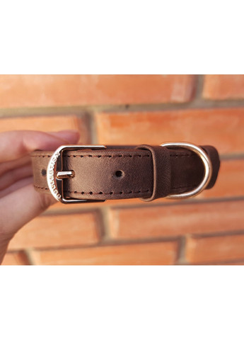Шкіряний нашийник L(45-55 см) Lockdog (259090954)