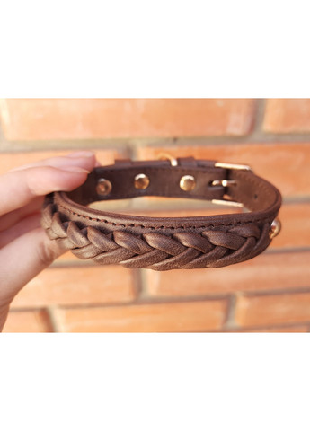 Шкіряний нашийник L(45-55 см) Lockdog (259090954)