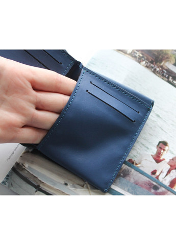 Чоловічий шкіряний компактний гаманець 10,5 х9, 3х1 см LeathART (259091973)