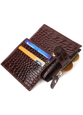 Гаманець шкіряний чоловічий 12х9, 8х1 см Canpellini (259091596)