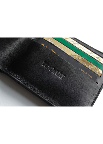 Чоловічий зручний гаманець з натуральної шкіри 12х10, 8х1, 5 см LeathART (259091988)
