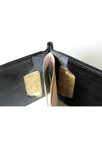 Мужской кожаный зажим 12х8,5х1 см LeathART (259092990)