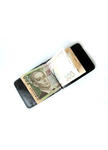 Мужской кожаный зажим 12х8,5х1 см LeathART (259092990)