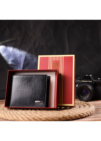 Кошелек кожаный мужской 11,5х9,8х1 см Canpellini (259092583)