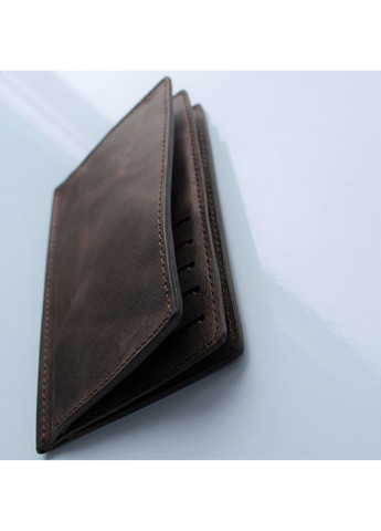 Чоловічий компактний шкіряний гаманець 8,5х13 см LeathART (259090874)