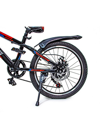 Дитячий велосипед 20", дискові гальма, амортизатор 20 дюймів Scale Sports (259093028)
