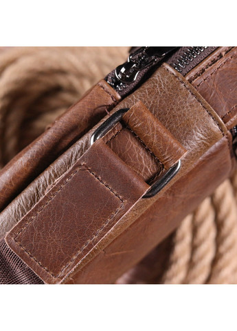 Сумка кожаная мужская 18х22х6 см Vintage (259093507)