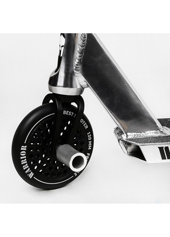 Самокат трюковый "Warrior" HIC-система, пеги, алюминиевый диск и дека, колёса PU 52х12х85 см Best Scooter (259093729)