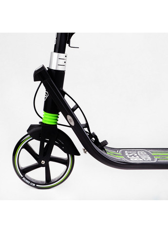 Двухколесный складной самокат, фонарик, 2 амортизатора 64х16х93-103 см Best Scooter (259091310)