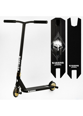 Самокат трюковый "Warrior" HIC-система, пеги, алюминиевый диск и дека, колёса PU 52х12х85 см Best Scooter (259091200)