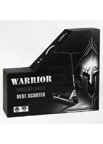 Самокат трюковый "Warrior" HIC-система, пеги, алюминиевый диск и дека, колёса PU 52х12х85 см Best Scooter (259091200)