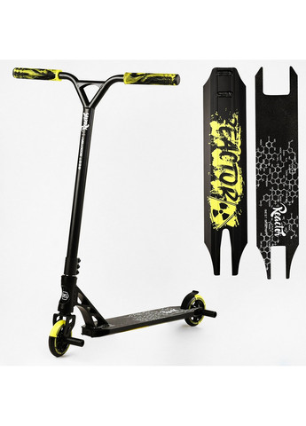 Самокат трюковий "Reactor" HIC-система, пеги, алюмінієвий диск та дека, колеса PU 55х85 см Best Scooter (259091307)