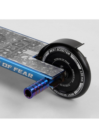 Самокат трюковий "SIMBIOTE" HIC-система, ПЕГІ, алюмінієвий диск та дека 69х12,5х93 см Best Scooter (259092907)