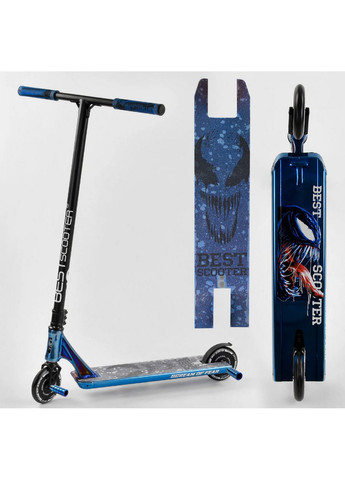 Самокат трюковий "SIMBIOTE" HIC-система, ПЕГІ, алюмінієвий диск та дека 69х12,5х93 см Best Scooter (259092907)