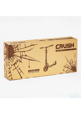 Двухколесный самокат "Crush"алюминиевый, фара, амортизатор От 8 до 16 лет Skyper (259092287)