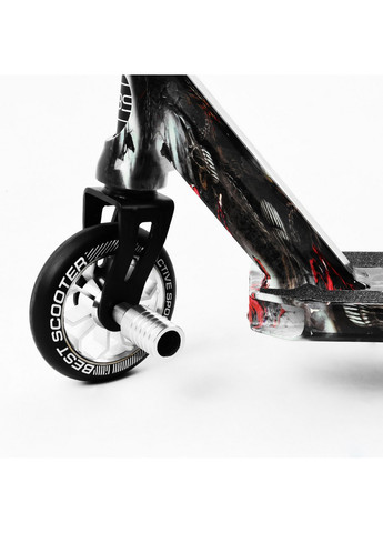 Самокат трюковый HIC-система, пеги, алюминиевый диск и дека, принт 72х13х58 см Best Scooter (259092886)