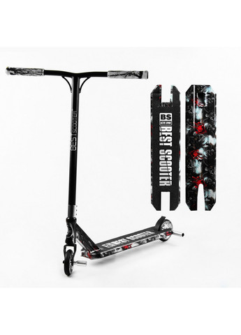 Самокат трюковый HIC-система, пеги, алюминиевый диск и дека, принт 72х13х58 см Best Scooter (259092886)