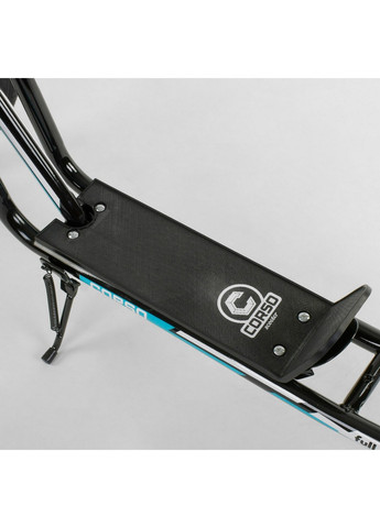 Самокат детский надувные колеса переднее 16", заднее 12", ручной передний тормоз 104х15,5х52 см Corso (259092178)