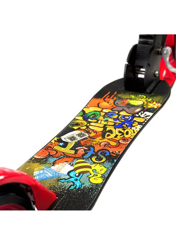 Двухколесный самокат SS-15 93х38х91-105 см Scale Sports (259090915)