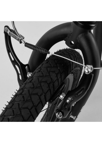 Самокат дитячий надувні колеса 12", ручне переднє гальмо 103х15,5х49 см Corso (259093167)