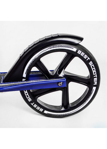 Двоколісний складний самокат, ліхтарик, амортизатор Від 3 до 16 років Best Scooter (259092967)