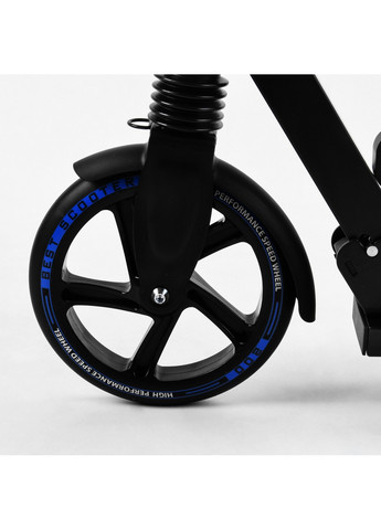 Двухколесный самокат складной, амортизатор, стоп сигнал 57х14х80-98,5 см Best Scooter (259092863)