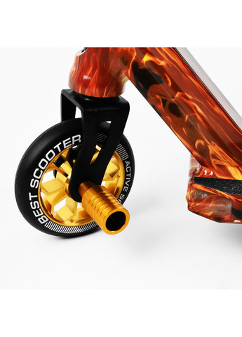 Самокат трюковый HIC-система, пеги, алюминиевый диск и дека, принт 72х13х58 см Best Scooter (259092906)